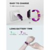 BIGGERFIVE Vigor Reloj rastreador de fitness para niños