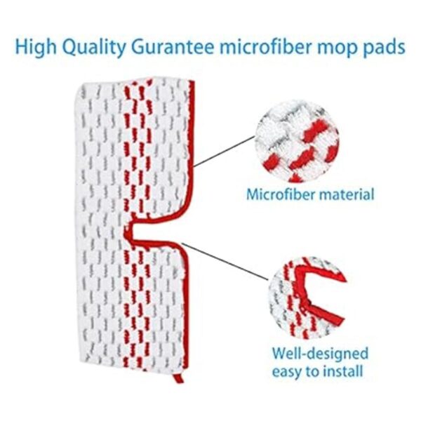HALIEVE Paquete de 4 recambios de microfibra lavables para_2