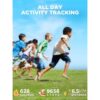 BIGGERFIVE Vigor Reloj rastreador de fitness para niños