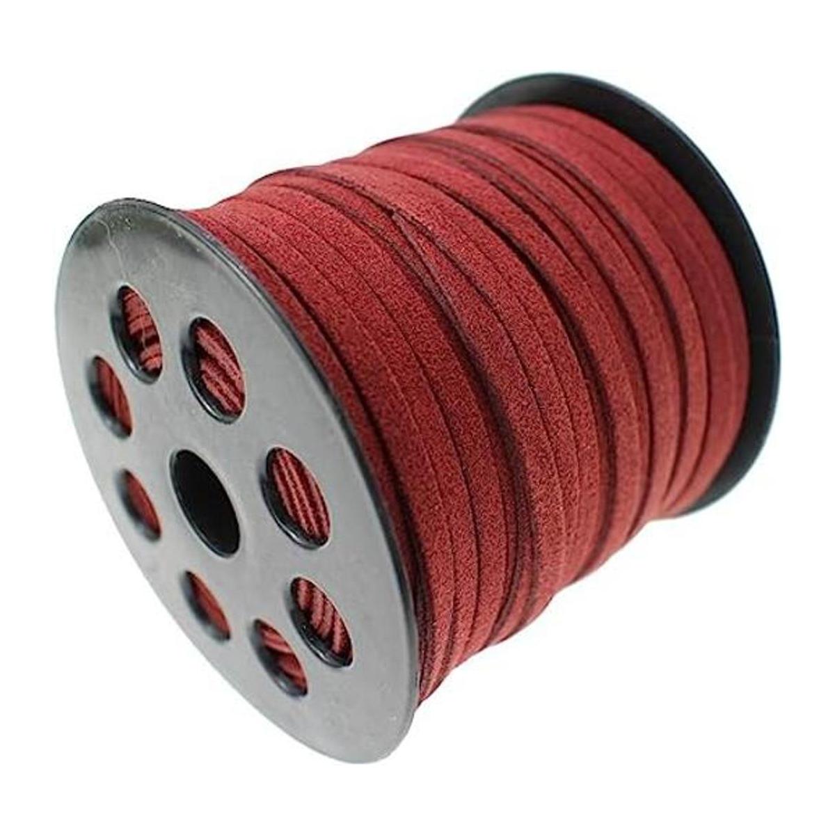 Pamir Tong 40 yardas de encaje de piel de ante fuerte