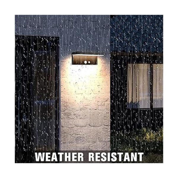 BRIMMEL Solar Wall Light Outdoor Solar Sconce Motion_2