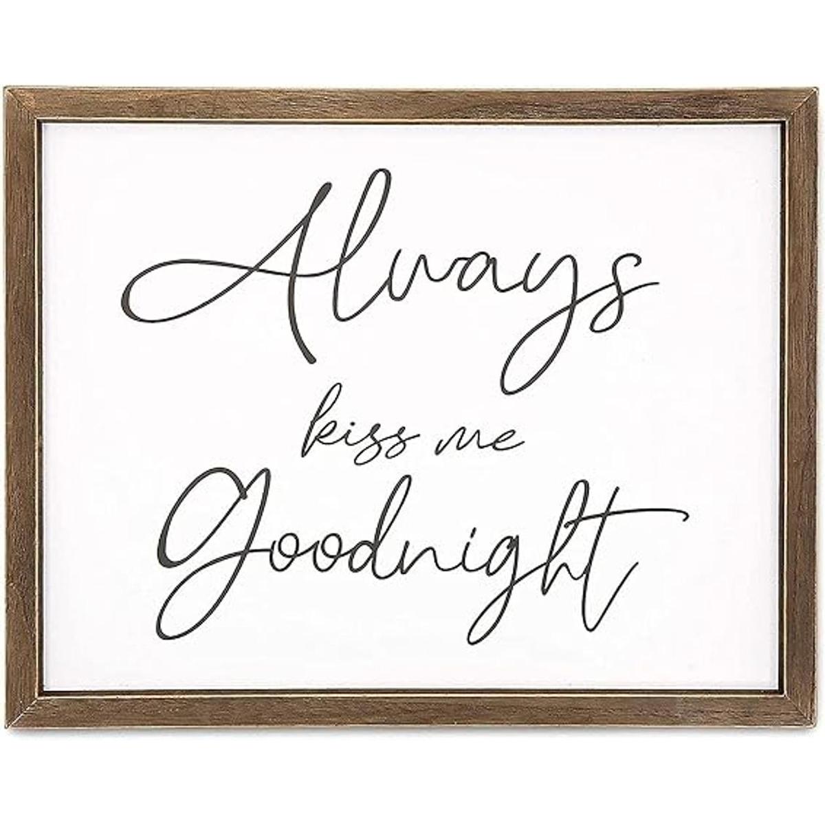 Decoración de pared de dormitorio para parejas Always