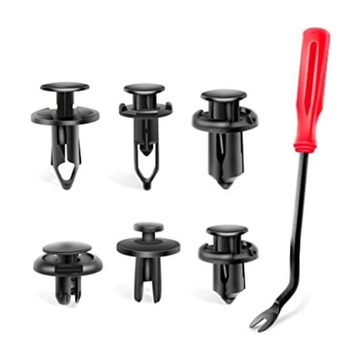 Nilight 120 clips de retención de automóvil para removedor