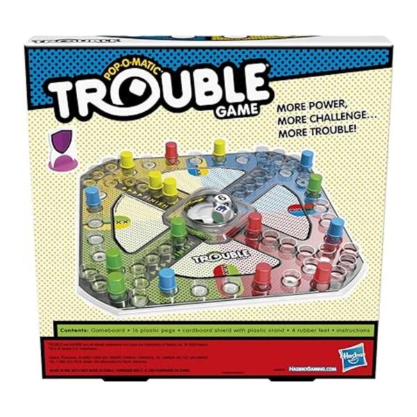 Trouble Juego de mesa incluye escudo y dado de regalo_3