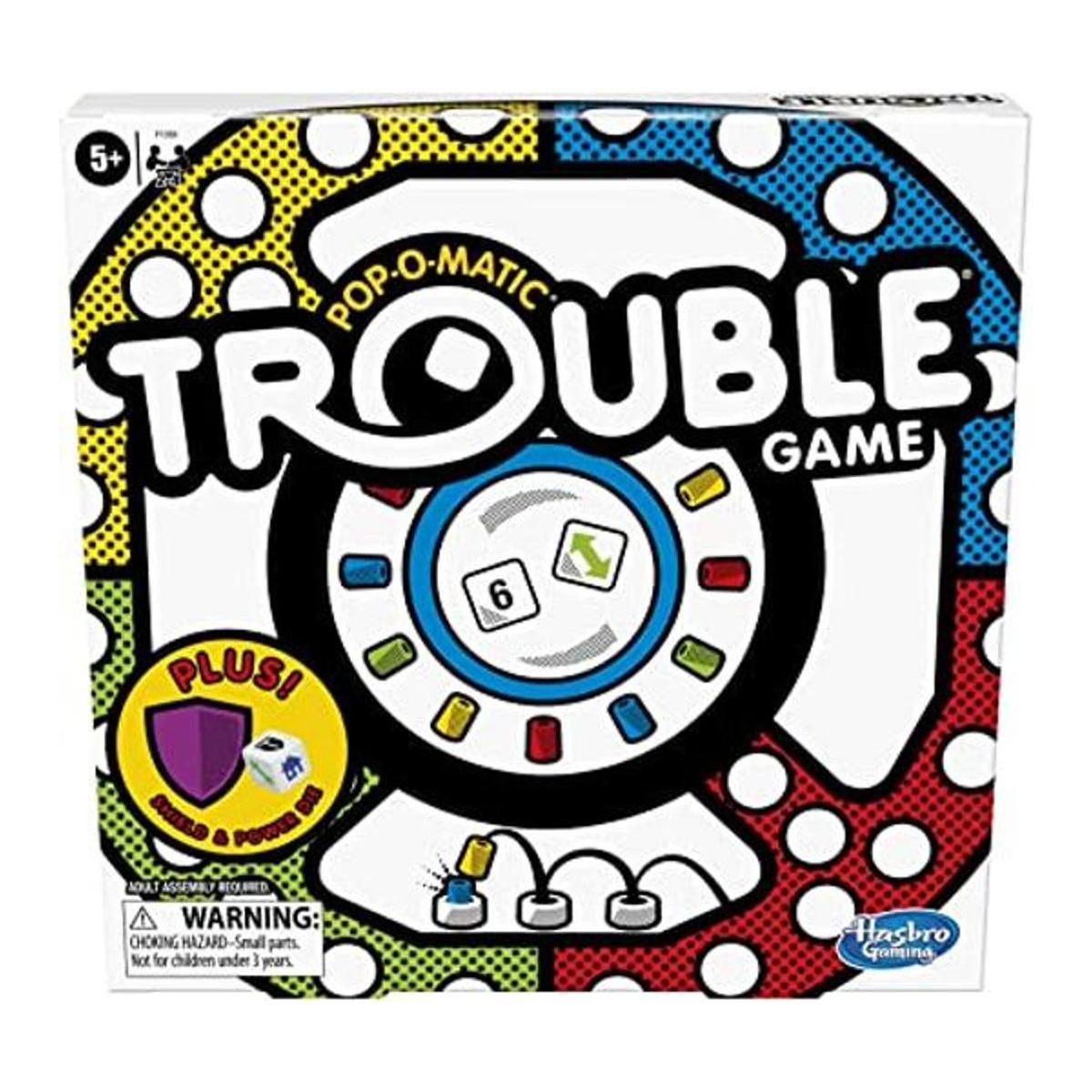 Trouble Juego de mesa incluye escudo y dado de regalo