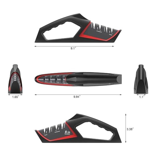 Cangshan 1026108 Cuchillo profesional ajustable de 3