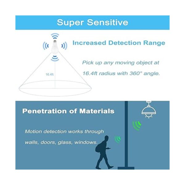Bombilla con sensor de movimiento de radar paquete de 2_2