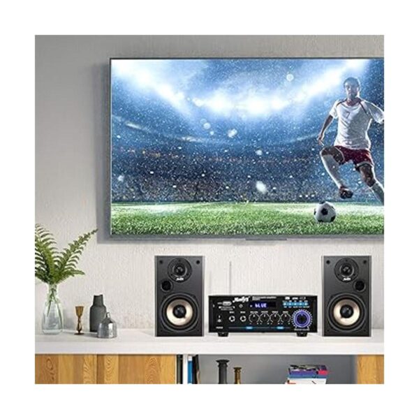 Moukey Amplificador de 2 canales para altavoces de audio_6