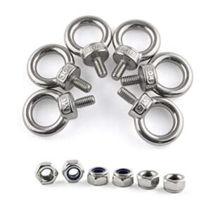 Eoutstanding Perno de ojal 6 unidades M6 x 12 rosca_1
