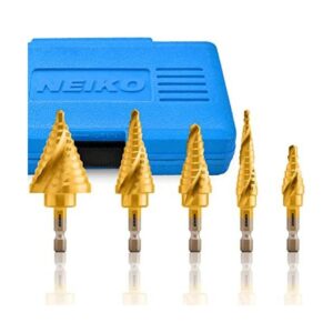 NEIKO Juego de brocas escalonadas 10173A para metal y_1
