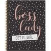 Cuaderno de espiral de tapa blanda Boss Lady de 8.5 x 11.0_1