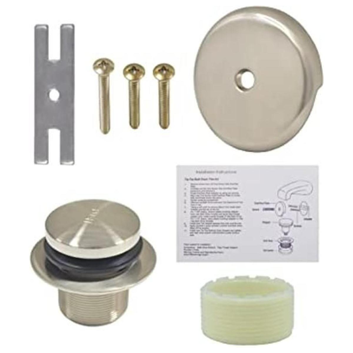 TipToe Kit de desage de baño BN