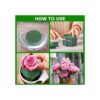 CCINEE Espuma floral redonda suministros de arreglo_4