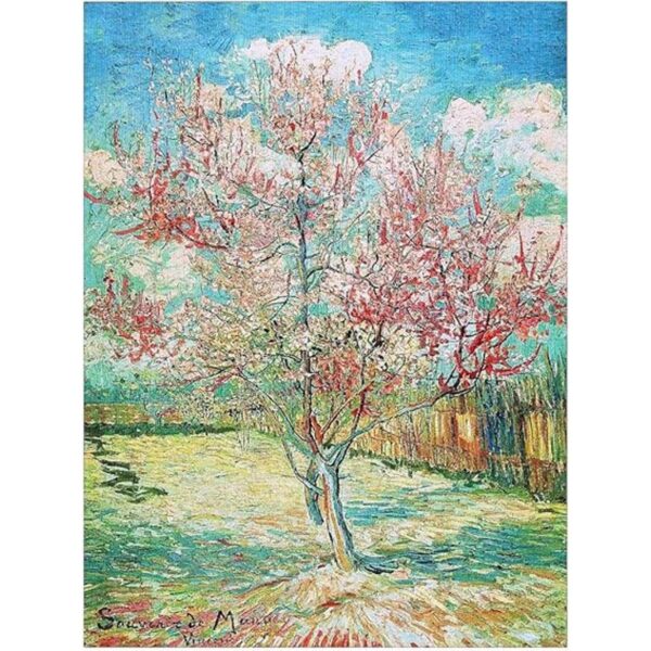 Rompecabezas Moruska The Pink Peach Tree by Vincent Van_2