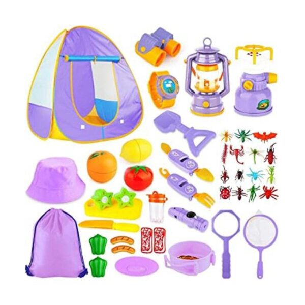 MIBOTE Juego de tienda de campaña para niños 45_1