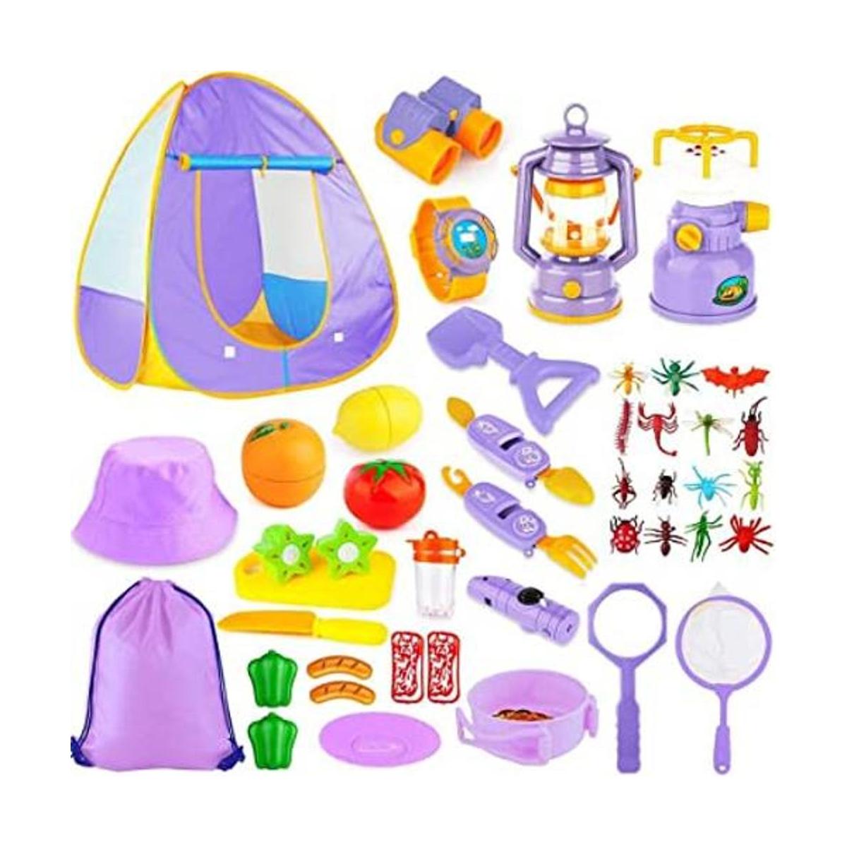 MIBOTE Juego de tienda de campaña para niños 45