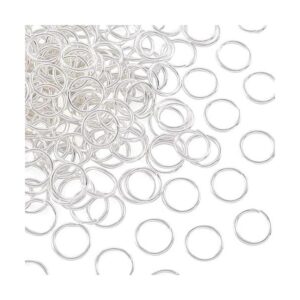 Craftdady 200 anillos de salto abiertos de plata de 0.472_1