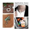 Craftdady 200 anillos de salto abiertos de plata de 0.472_6