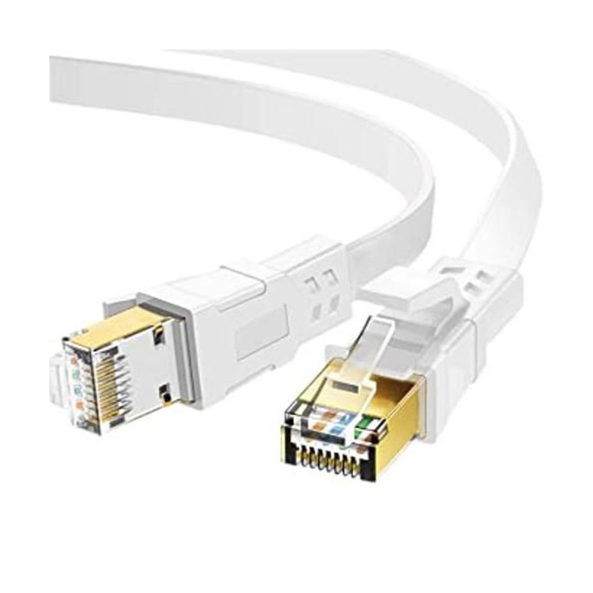 Cable Ethernet Cat 8 de 15 pies cable de conexión RJ45 de