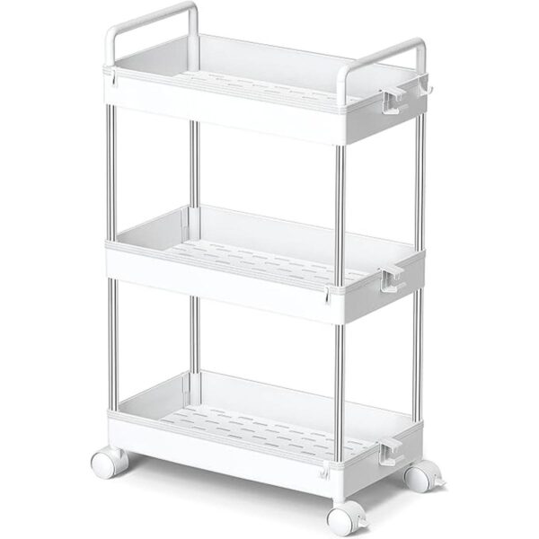 Ronlap Carrito de almacenamiento clásico de 3 niveles_1