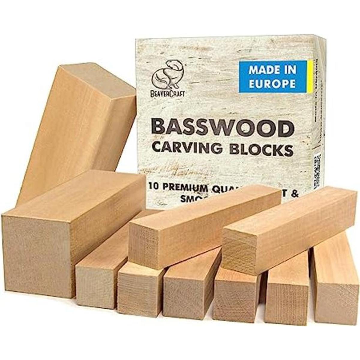 BeaverCraft S16 Kit de tallado de madera para