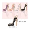 KISSBUTY 16 colgantes de zapatos de tacón alto 4 colores_3