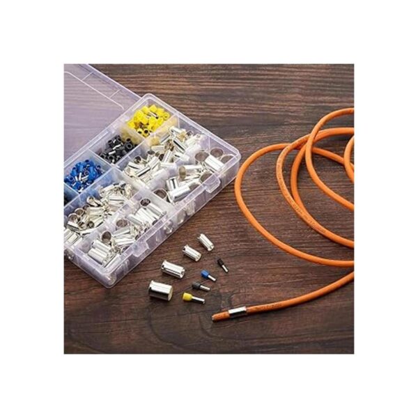 440 Piezas Casquillos de Alambre Kits de Férulas_4