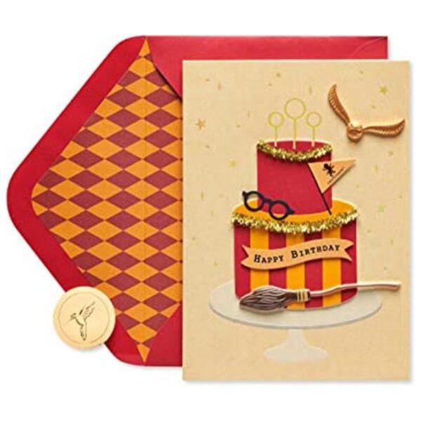 Papyrus Tarjeta de cumpleaños de Harry Potter The Chosen_1