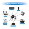 Cable divisor USB divisor USB hembra a 2 machos extensor_6