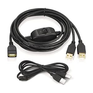 Cable divisor USB divisor USB hembra a 2 machos extensor_1