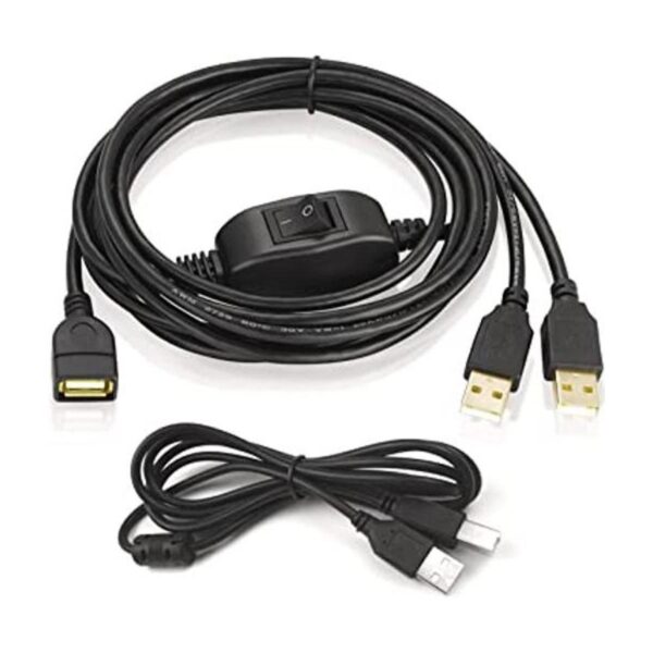 Cable divisor USB divisor USB hembra a 2 machos extensor_1