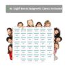 Attractivia Sight Words Tarjetas magnéticas de 2 grado_3
