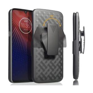 Rome Tech Funda de teléfono para Moto Z4 con funda de clip_1