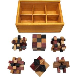 LMC Products Rompecabezas de cerebro de madera paquete de_1