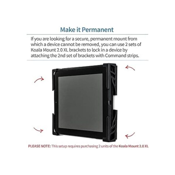 Dockem Koala Wall Mount 2XL Base universal sin daños o_6