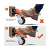 Ronlap Kit de ruedas para banco de trabajo de 880 libras