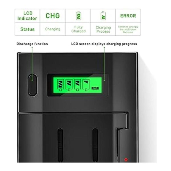 BONAI Cargador de batería inteligente para pilas_3