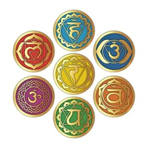 Pegatinas de pared Seven Chakra Set de 7 pegatinas de