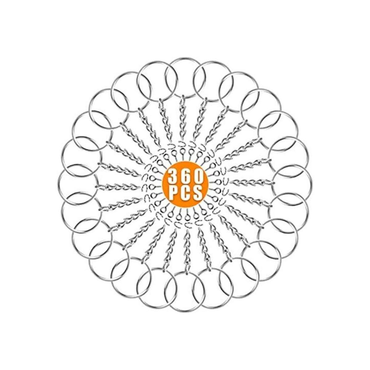Llaveros para manualidades Flasoo 360 llaveros de resina