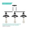 Lámpara de pared para el baño estilo rústico industrial_4