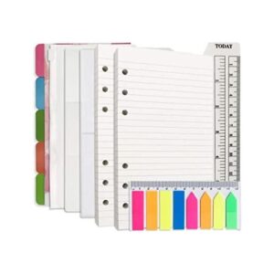 Papel de repuesto A6 100 hojas de papel forrado 6_1