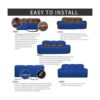 EasyGoing Funda elástica para sofá reclinable 8 piezas_4