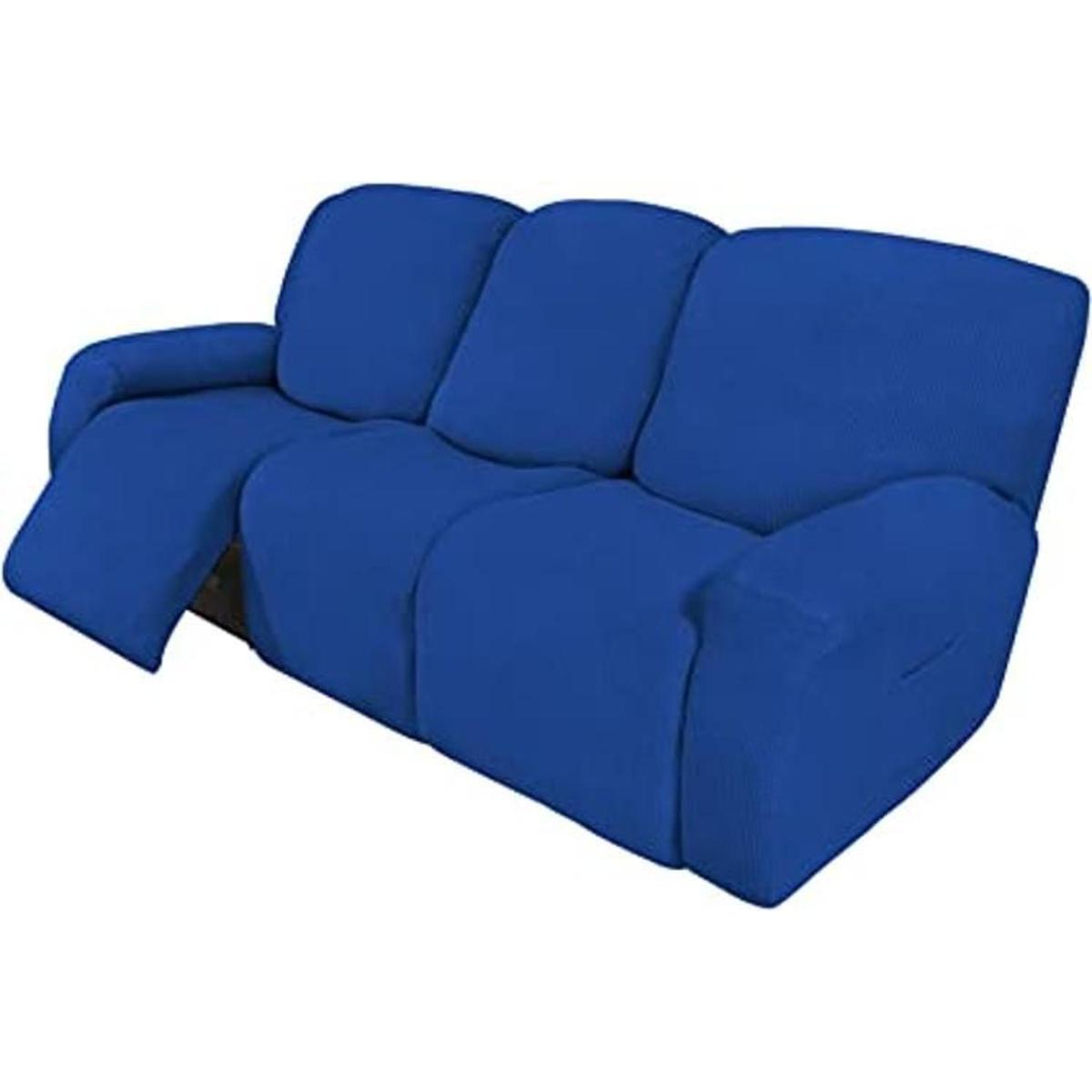 EasyGoing Funda elástica para sofá reclinable 8 piezas