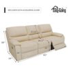 EasyGoing Funda elástica para sofá reclinable 8 piezas_5