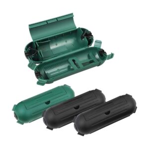 DEWENWILS Paquete de 4 fundas de seguridad para cable de