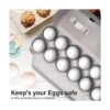 MT Products Cajas de huevos de pulpa natural en blanco con_4