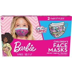 Just Play Máscara facial infantil de un solo uso Barbie_1