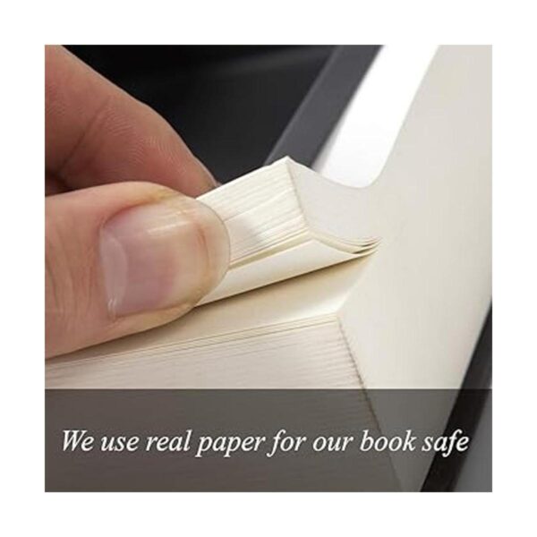 Real Pages Libro de desvío portátil con compartimento