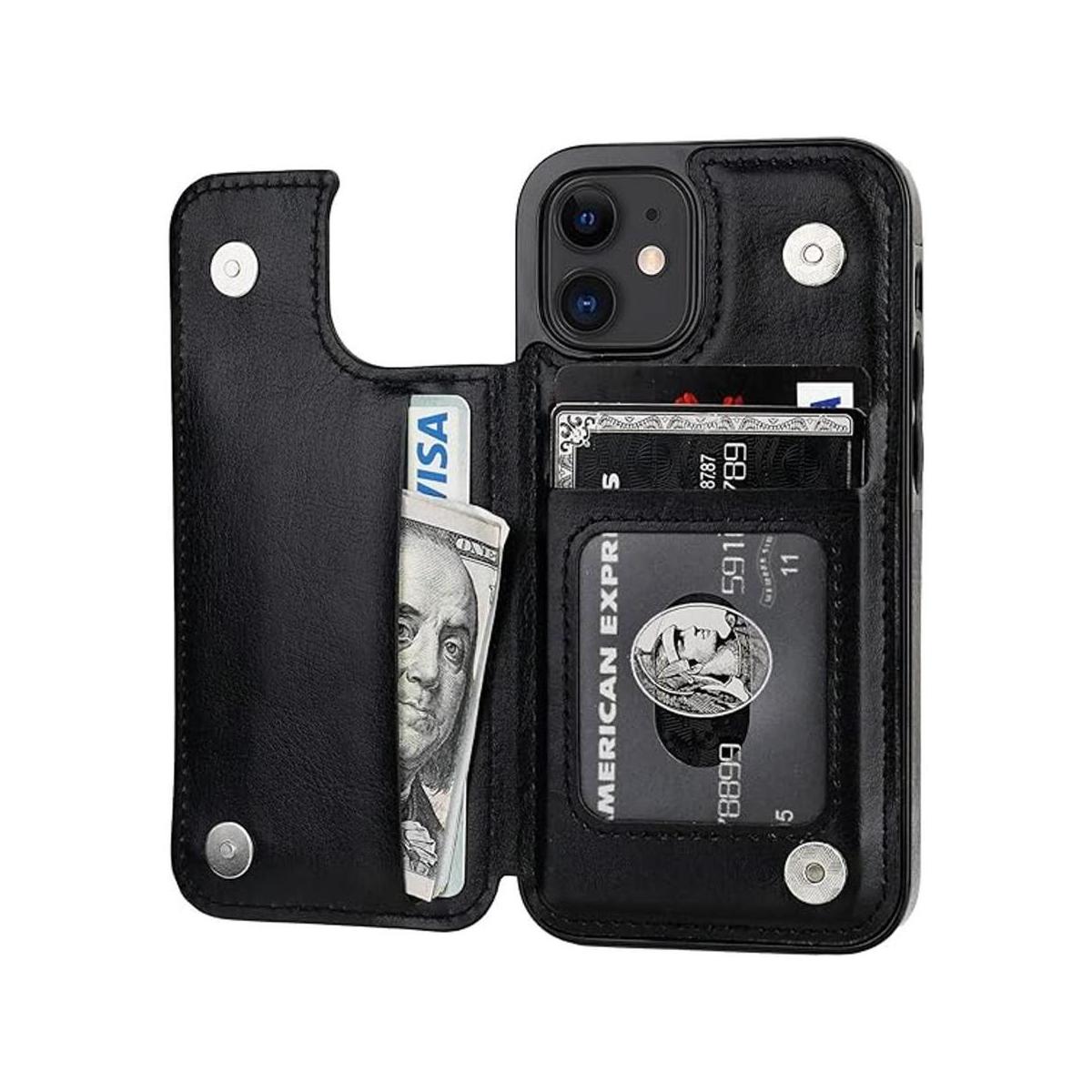 ONETOP Compatible con iPhone 12 Mini Funda tipo billetera