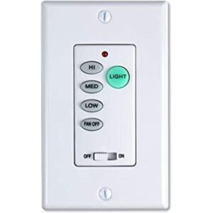 Eogifee Ventilador de techo universal con control de pared
